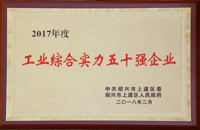 工業綜合實力五十強